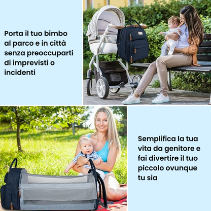 NidoBag™ | Borsa Multifunzionale Pannolini