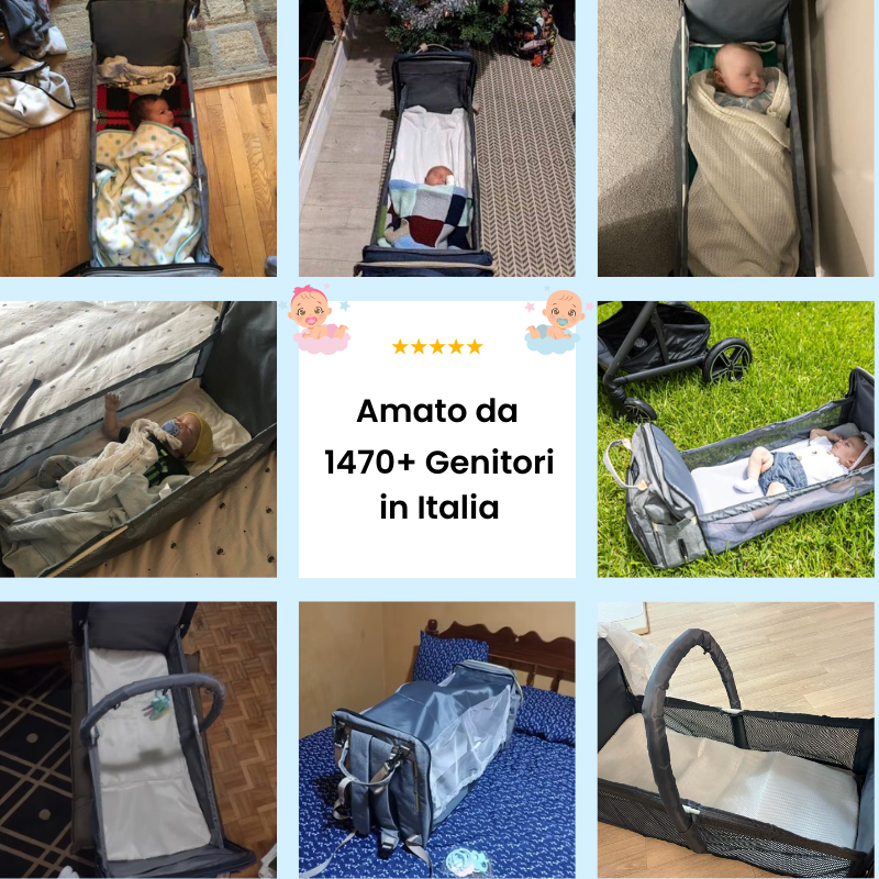 NidoBag™ | Borsa Multifunzionale Pannolini