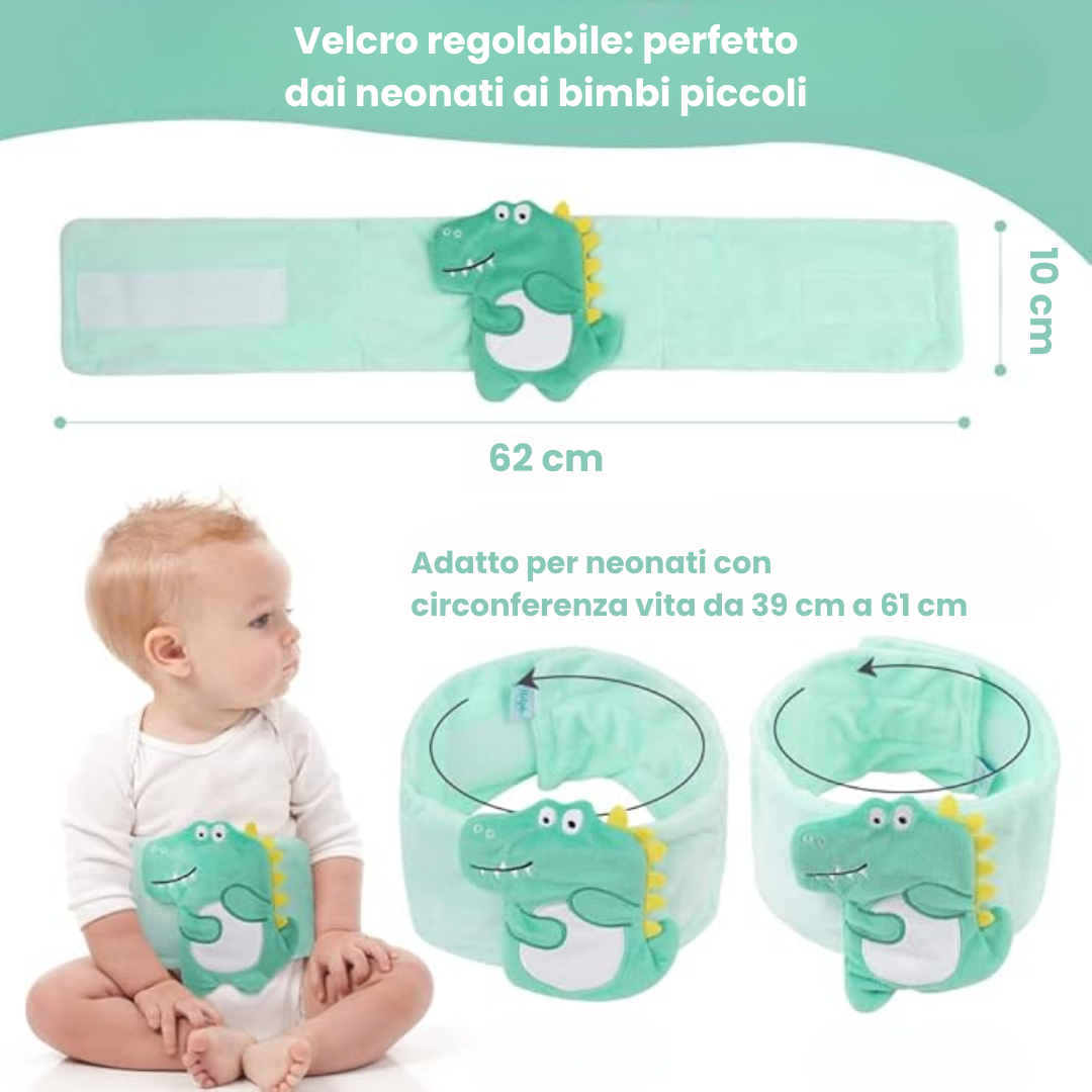 Fascia per pancia che allevia coliche, gonfiore e dolori addominali