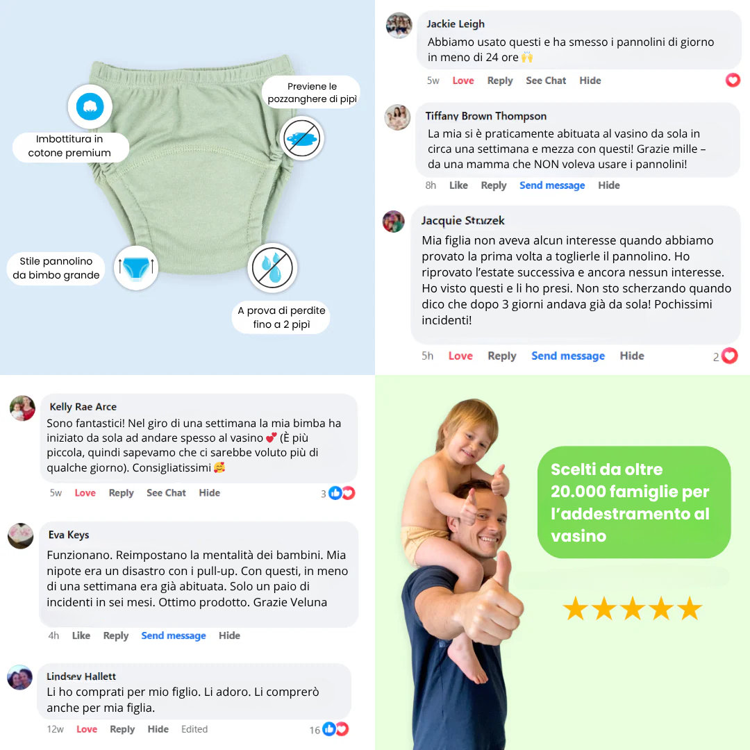 Veluna™ Mutande Allenamento Vasino