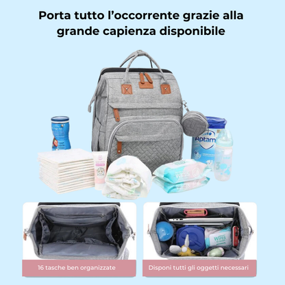 NidoBag™ | Borsa Multifunzionale Pannolini