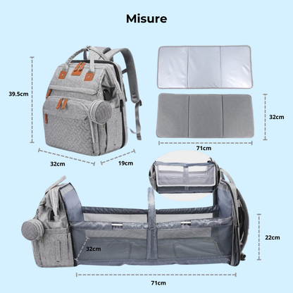 NidoBag™ | Borsa Multifunzionale Pannolini