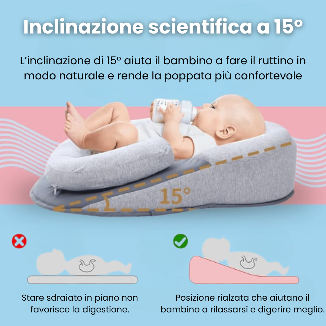 Nestino™ - Lettino Neonatale Anti Reflusso a Supporto Pediatrico