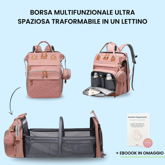 NidoBag™ | Borsa Multifunzionale Pannolini