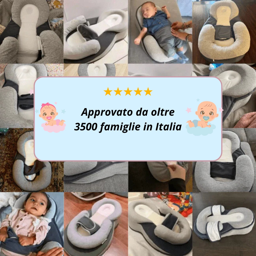 Nestino™ - Lettino Neonatale Anti Reflusso a Supporto Pediatrico